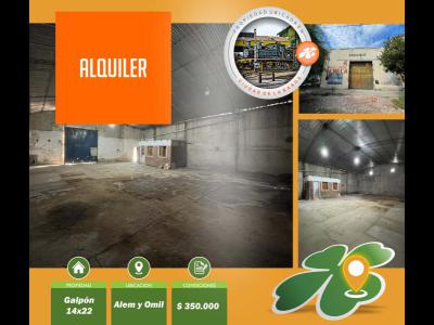 Oficinas y Locales Alquiler Santiago Del Estero Galpon Alem y Omil LB