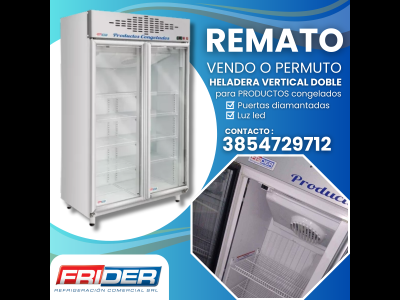 Varios Hogar, Muebles y Jardin Vendo o permuto Heladera Exhibidora Vertical Doble