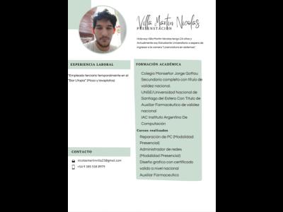 Empleos  Busco Trabajo