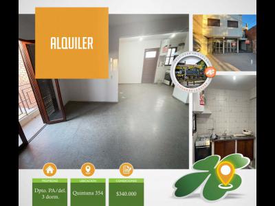 Departamentos Alquiler Santiago Del Estero Dpto 3 dorm Primer piso con Balcn