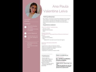 Empleos  Busco trabajo por la tarde