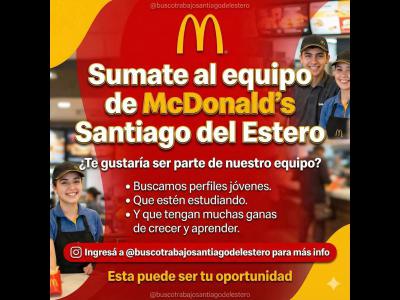 Empleos  @buscotrabajosantiagodelestero. se dedica a recopilar ofertas laborales reales y actualizadas de Sgo