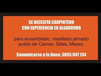 Empleos  Necesito Carpintero