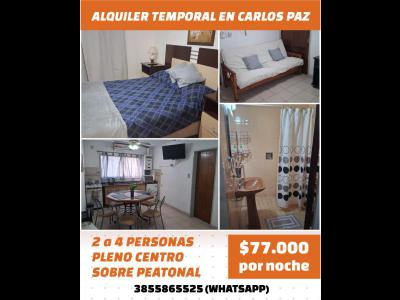 Temporada  C�rdoba ALQUILER TEMPORAL EN VILLA CARLOS PAZ
