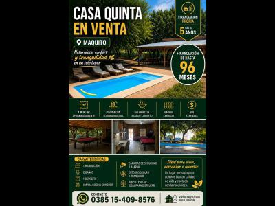 Campos Fincas Chacras Venta Santiago Del Estero Vendo Casa Quinta/Finca/Casa de fin de semana