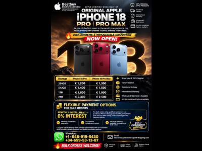 Varios Telefonos y Tablets YA DISPONIBLES: LOS NUEVOS iPHONE 18 PRO/PRO MAX E iPHONE DUO