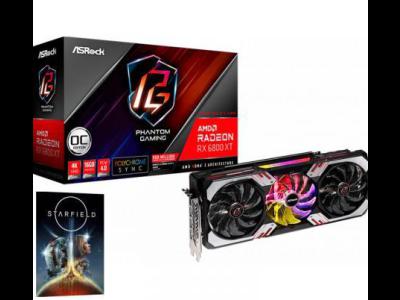 Varios Electronica Placa de Video Asrock Radeon RX 6800 XT 16GB GDDR6 Phantom Gaming D OC