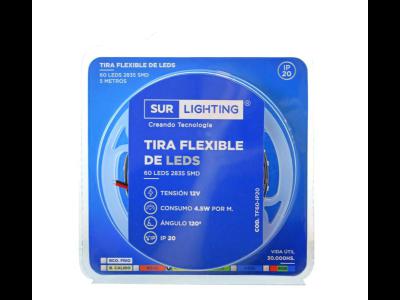 Varios Electronica TIRA FLEXIBLE 60 LEDS/MT. BLANCO FRIO y CALIDA