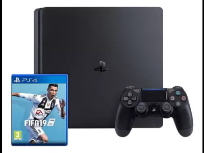 Varios Electronica PlayStation 4 Slim 1tb   2 joysticks   FIFA 19