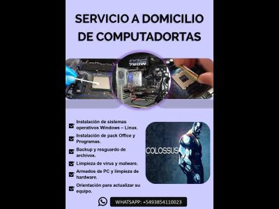 Servicios Servicios tecnicos Servicio tcnico de computadoras a domicilio.